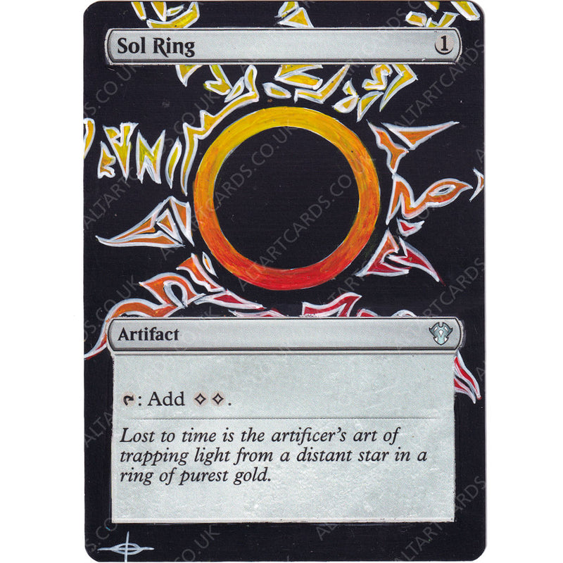 Altered Art - Sol Ring