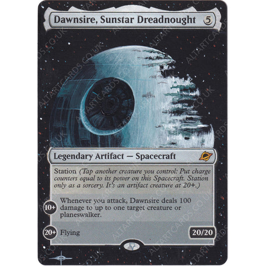 Altered Art - Dawnsire, Sunstar Dreadnought