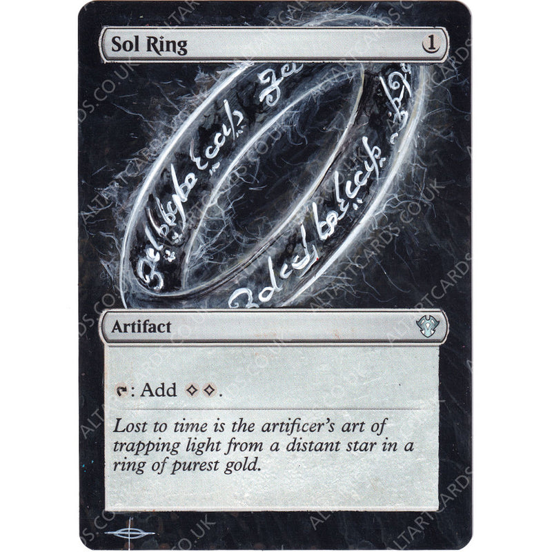 Altered Art - Sol Ring