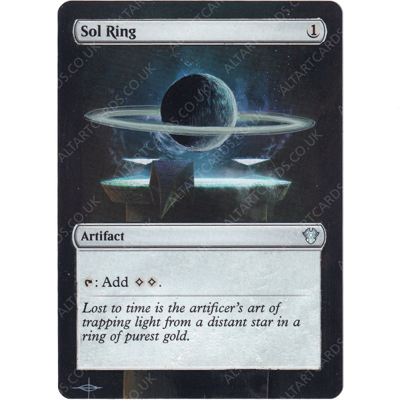 Altered Art - Sol Ring
