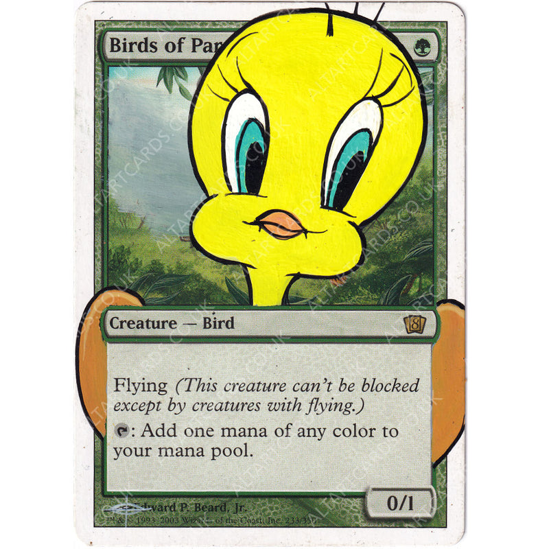 Altered Art - Birds of Paradise