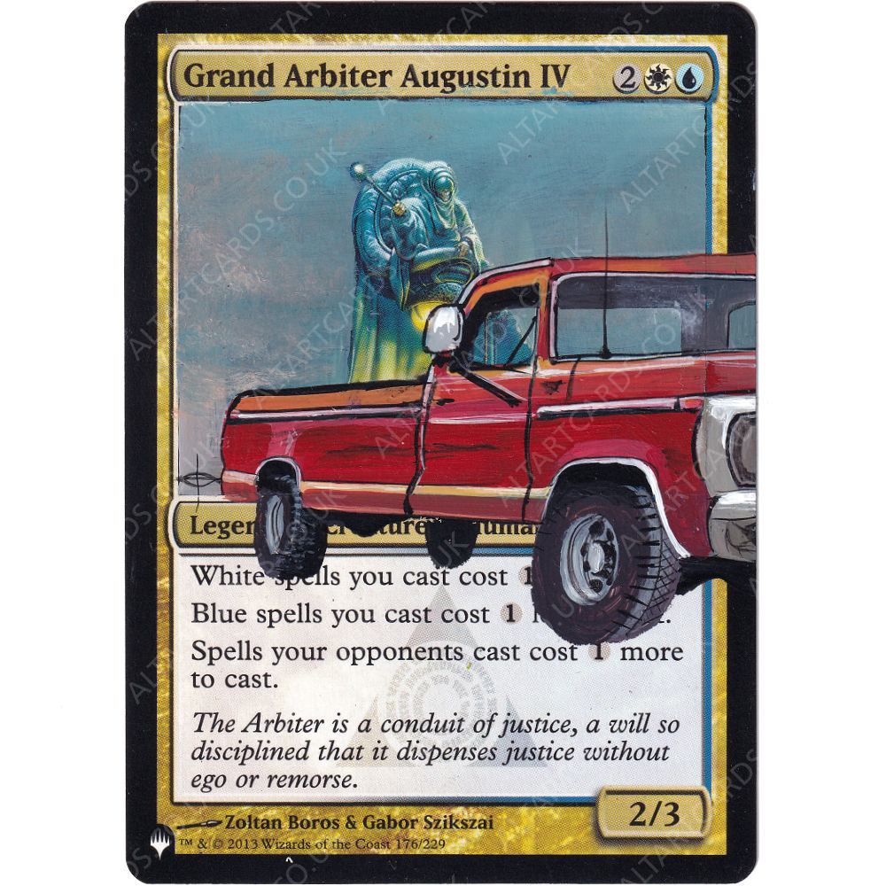 Altered Art - Grand Arbiter Augustin IV
