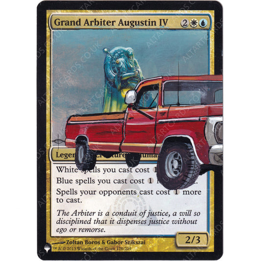 Altered Art - Grand Arbiter Augustin IV