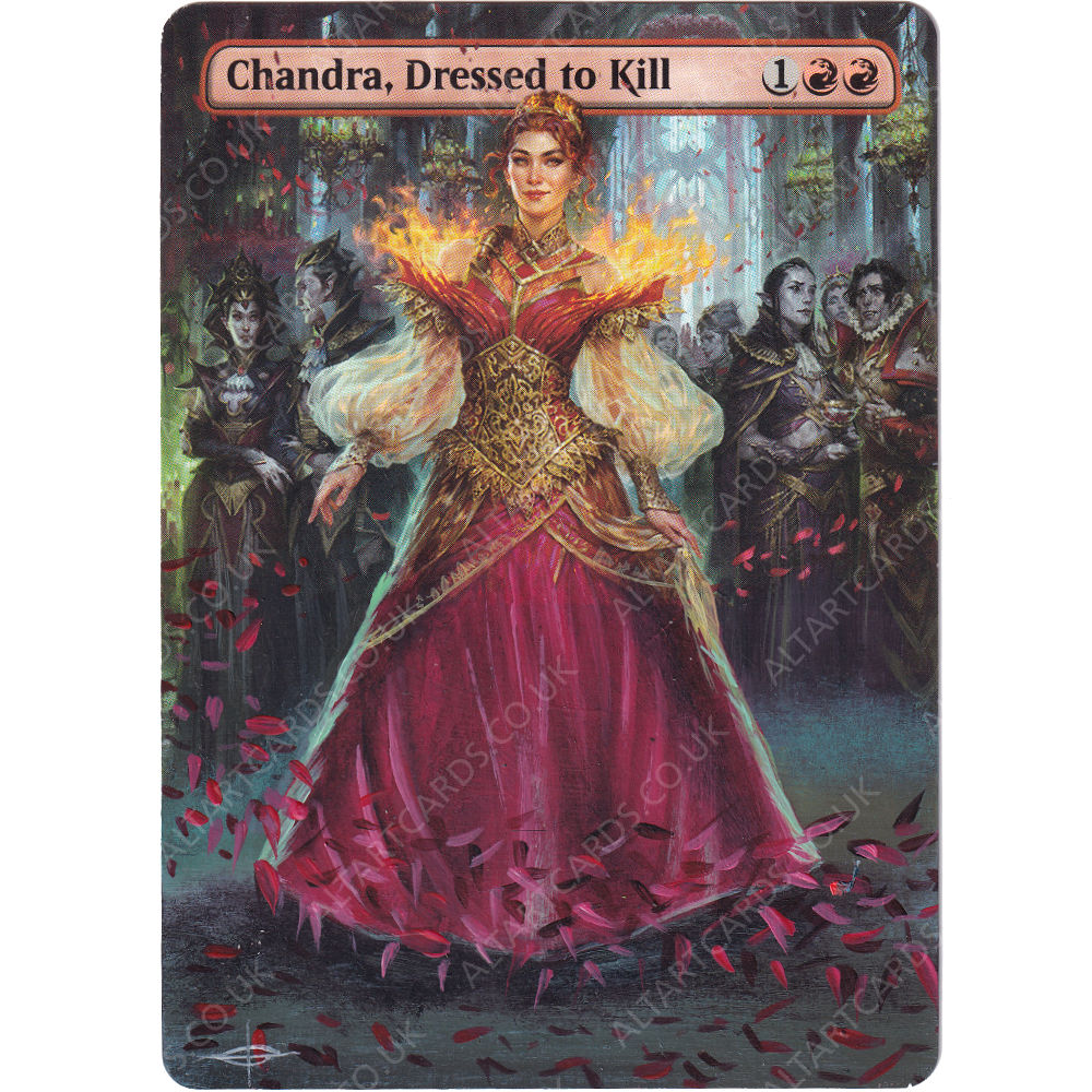 Altered Art - Chandra, Dressed to Kill