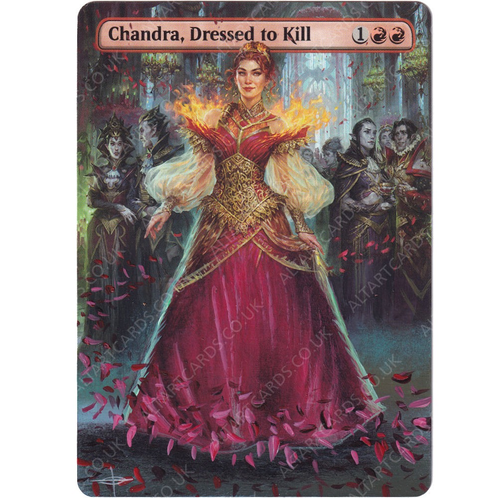 Altered Art - Chandra, Dressed to Kill