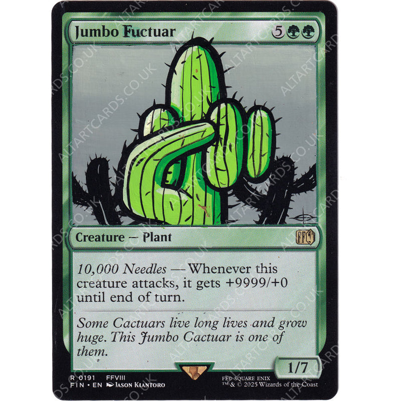 Altered Art - Jumbo Cactuar