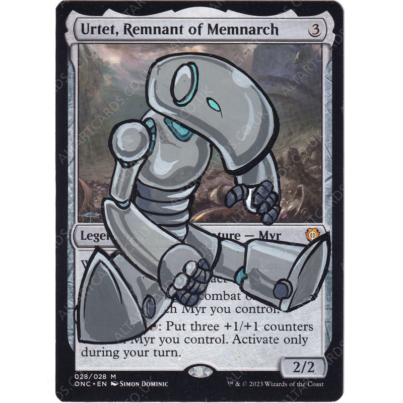 Altered Art - Urtet, Remnant of Memnarch