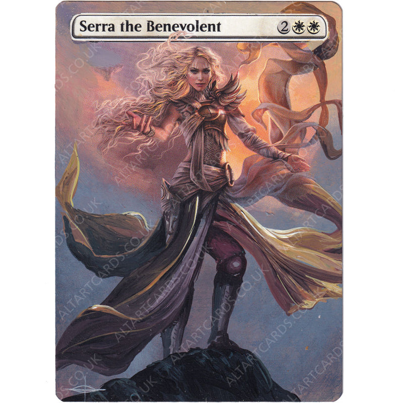 Altered Art - Serra the Benevolent