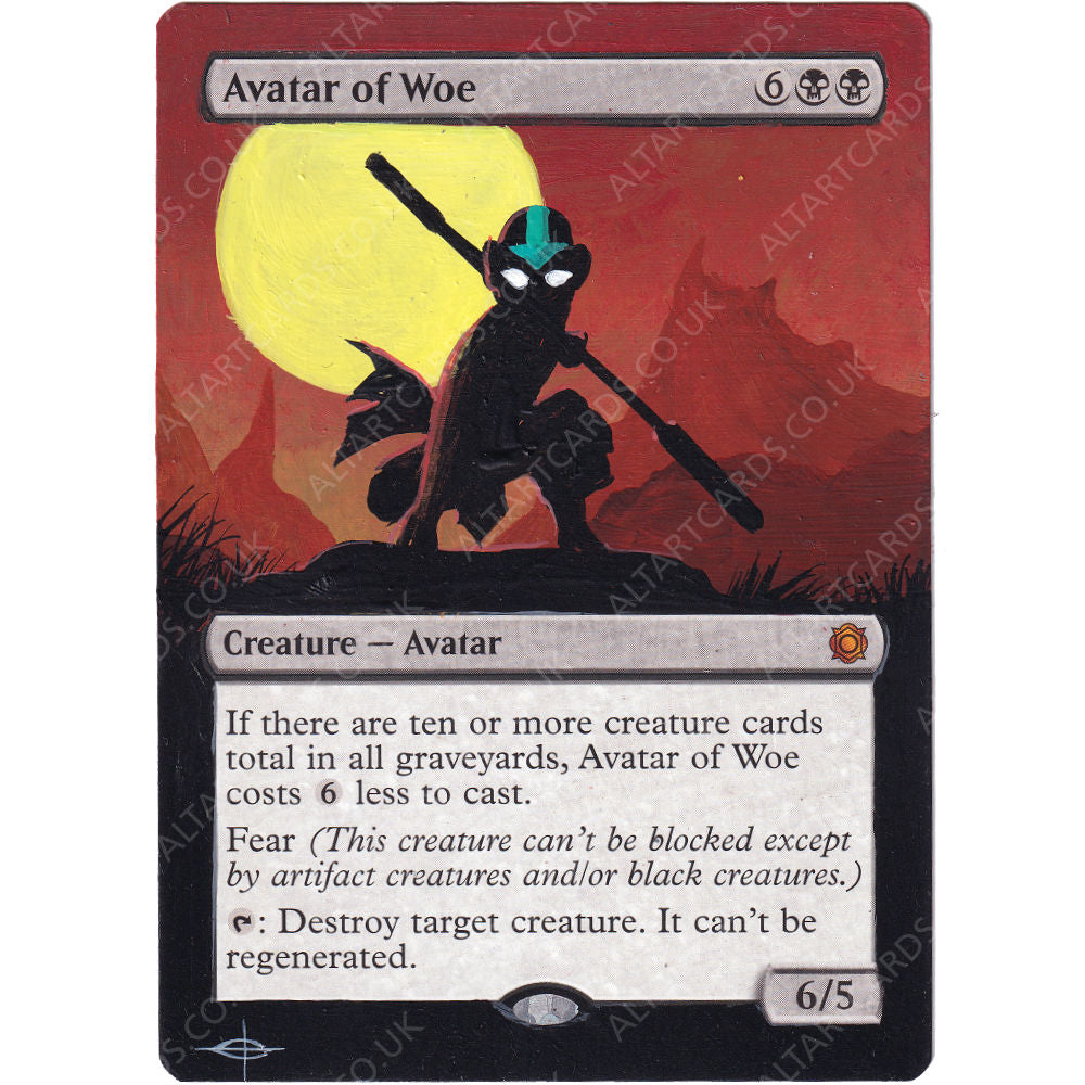 Altered Art - Avatar of Woe