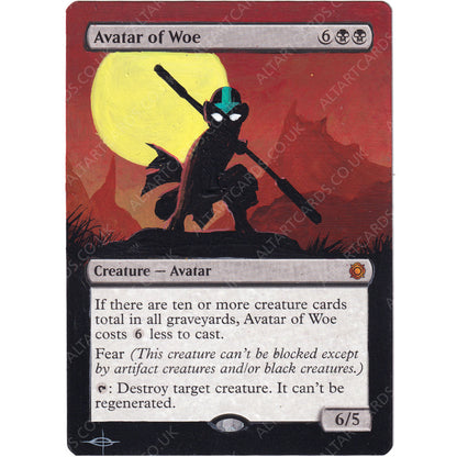Altered Art - Avatar of Woe