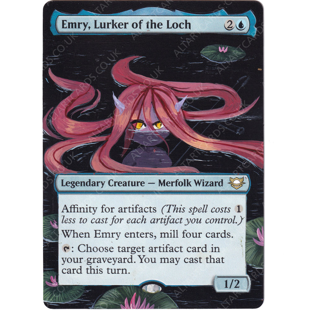 Altered Art - Emry, Lurker of the Loch