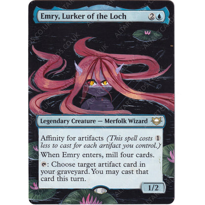 Altered Art - Emry, Lurker of the Loch