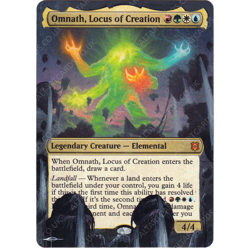 Altered Art - Omnath, Locus of Creation