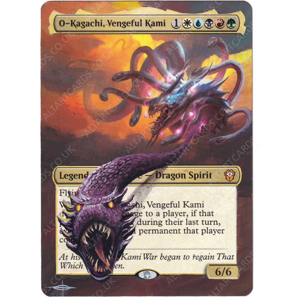 Altered Art - O-Kagachi, Vengeful Kami