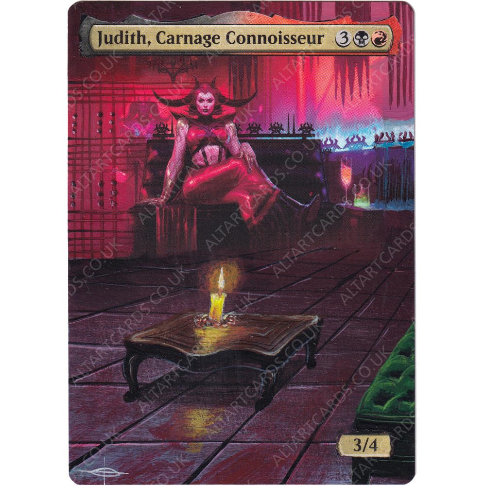 Altered Art - Judith, Carnage Connoisseur (Commission)