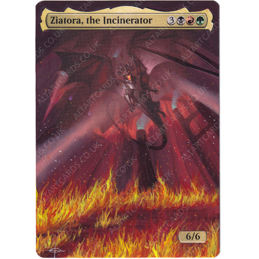 Altered Art - Ziatora, the Incinerator (Commission)