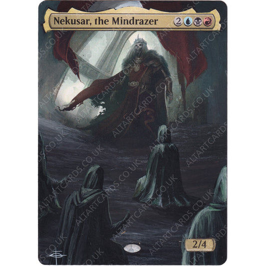 Altered Art - Nekuzar, the Mindrazer (Commission)