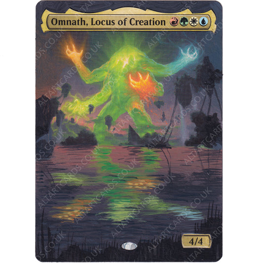 Altered Art - Omnath, Locus of Creation (Commission)