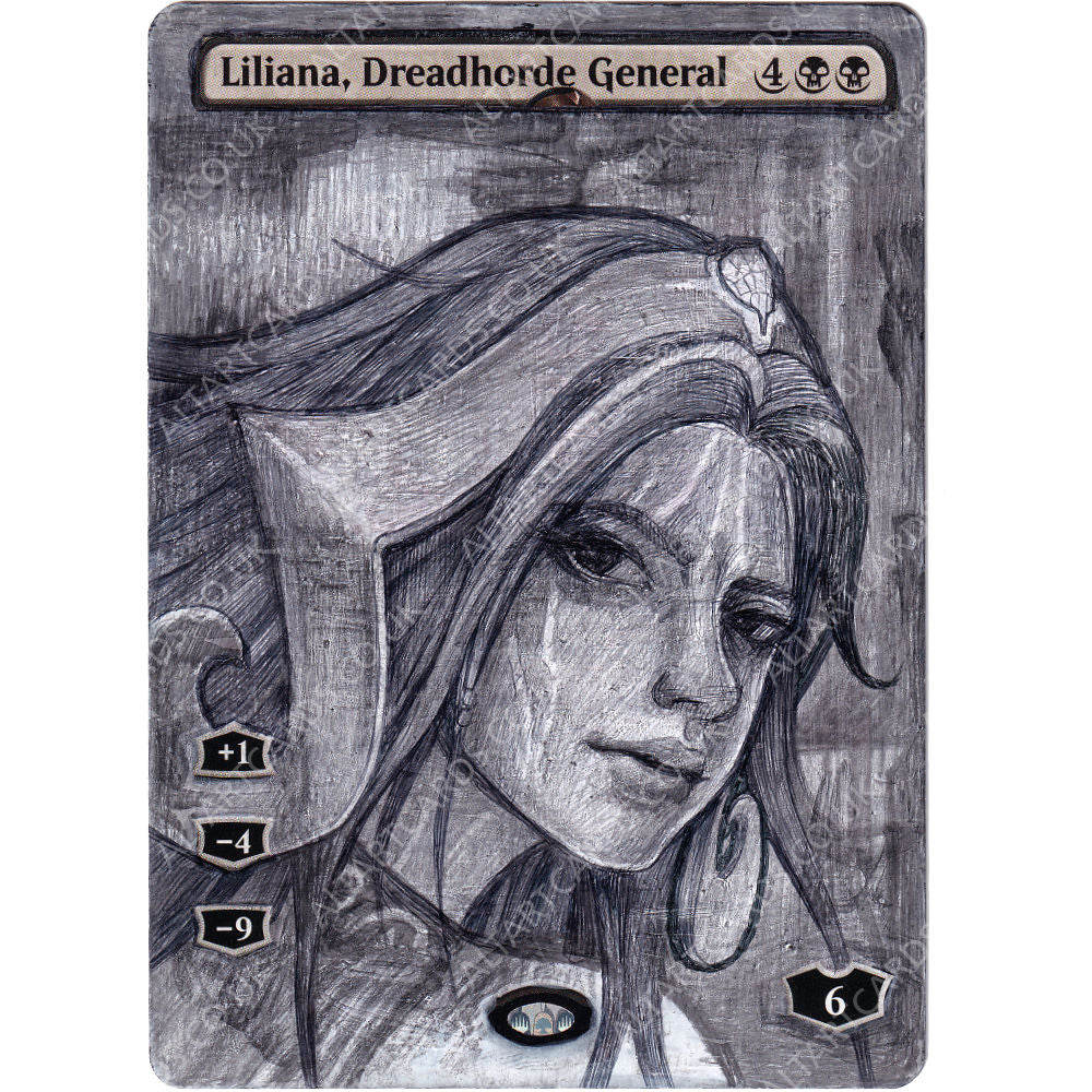Altered Art - Liliana, Dreadhorde General