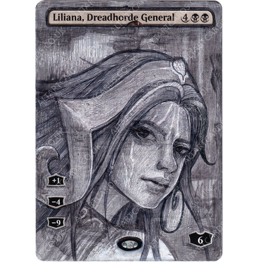 Altered Art - Liliana, Dreadhorde General