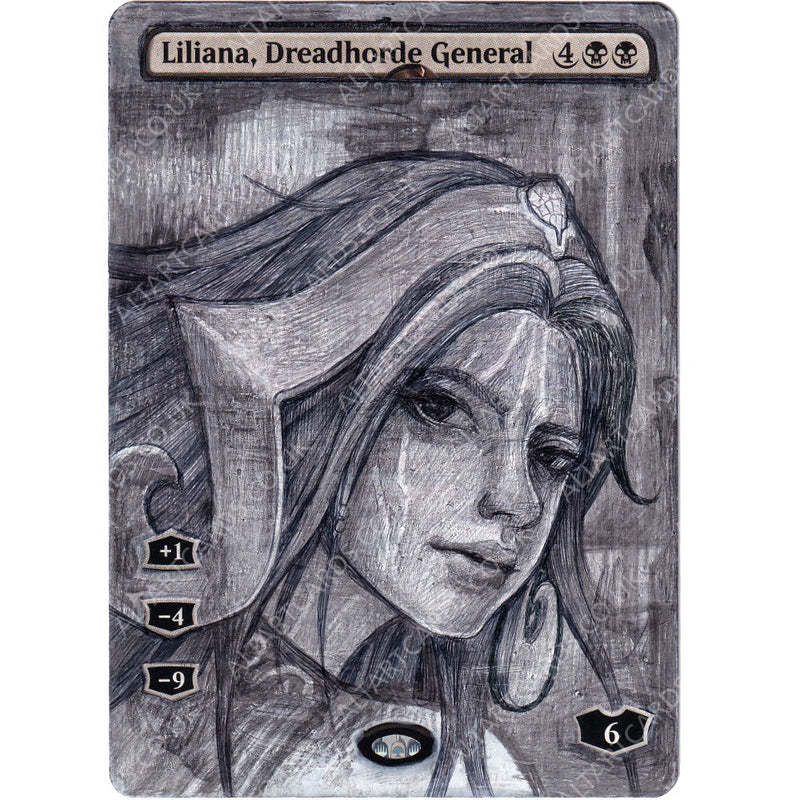 Altered Art - Liliana, Dreadhorde General