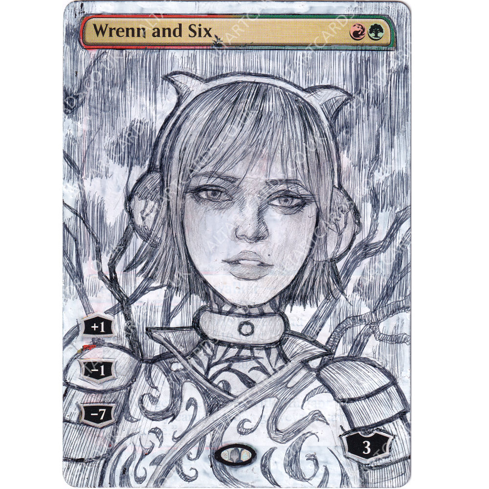 Altered Art - Wrenn and Six