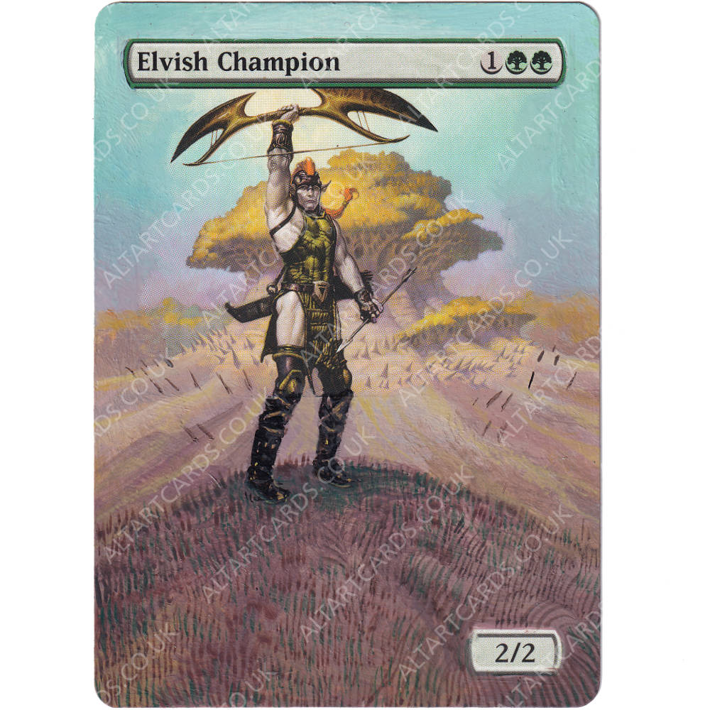 Altered Art - Elvish Champion