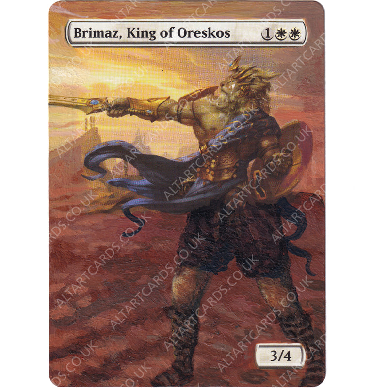 Altered Art - Brimaz, King of Oreskos