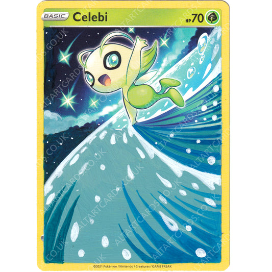 Altered Art - Pokemon Celebi