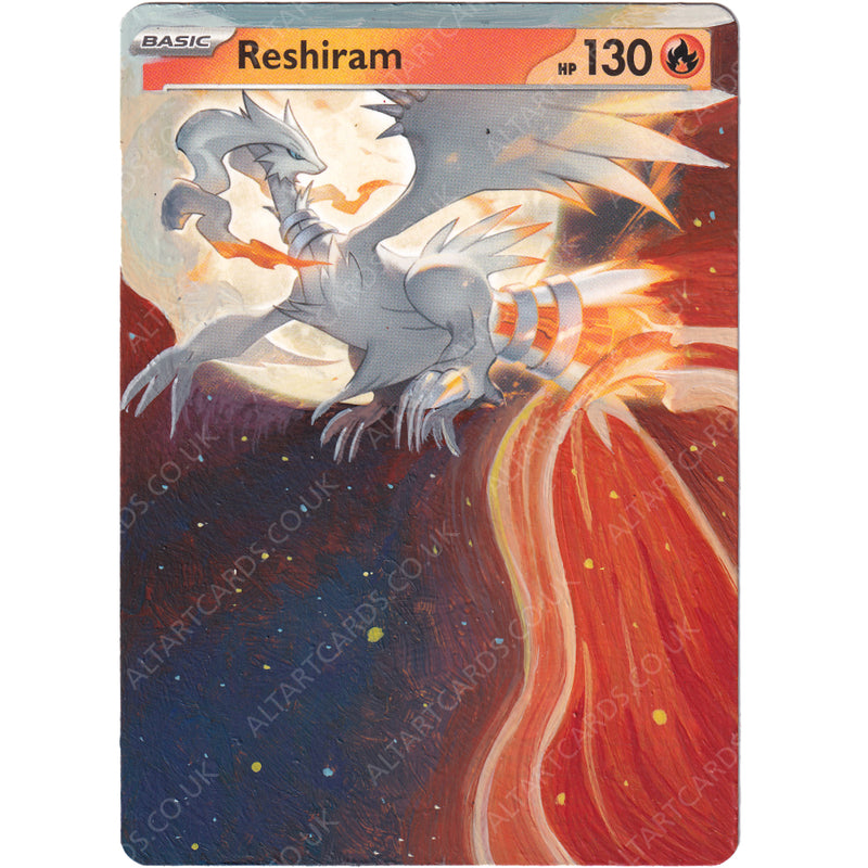 Altered Art - Pokemon Reshiram