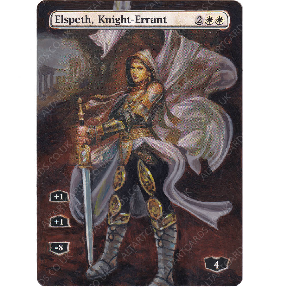 Altered Art - Elspeth, Knight-Errant