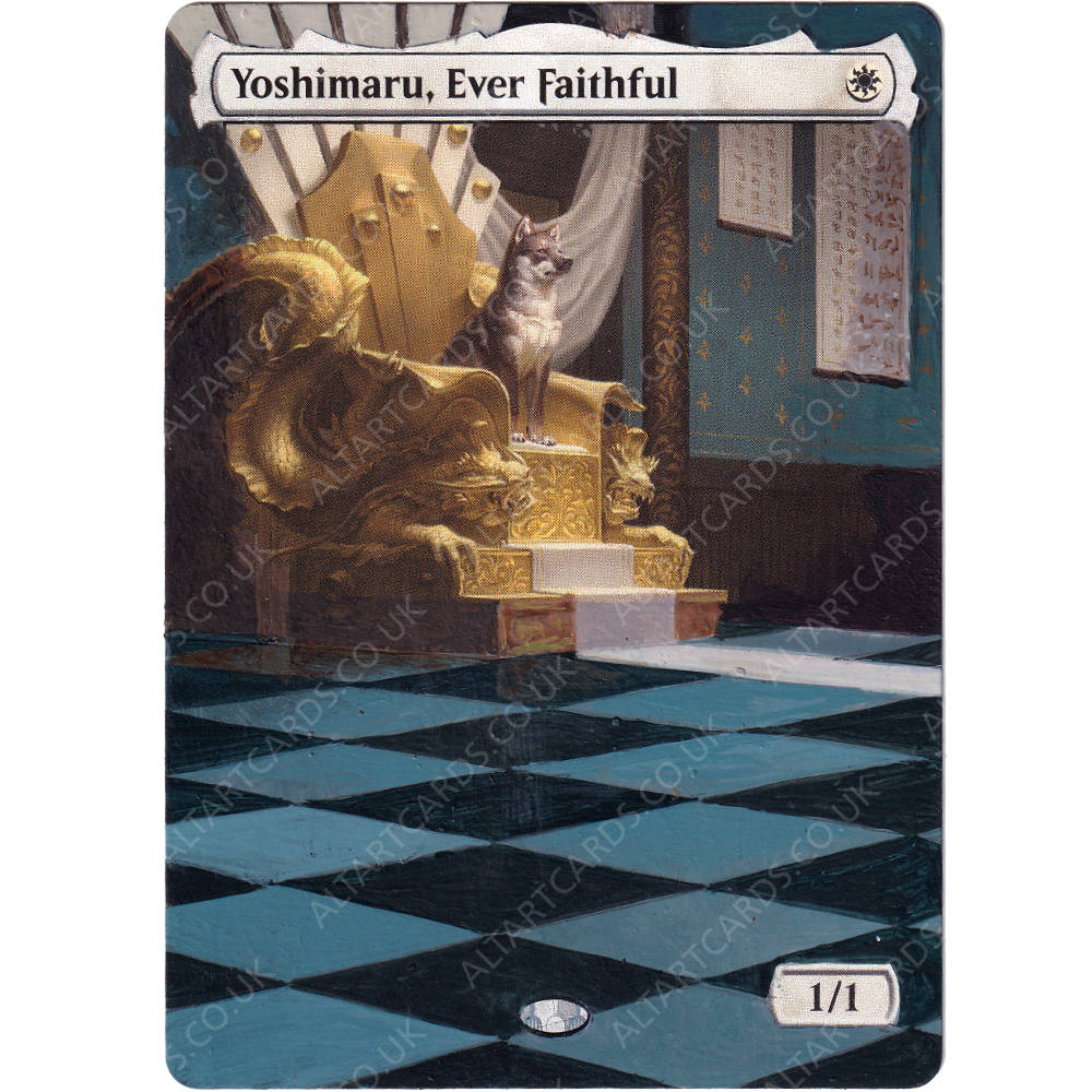 Altered Art - Yoshimaru, Ever Faithful – Alt Art Cards