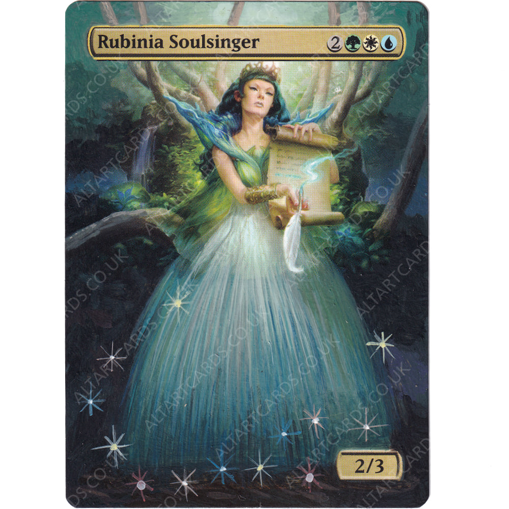 Altered Art - Rubinia Soulsinger