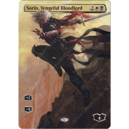 Altered Art - Sorin, Vengeful Bloodlord