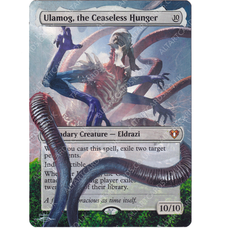 Altered Art - Ulamog, the Ceaseless Hunger
