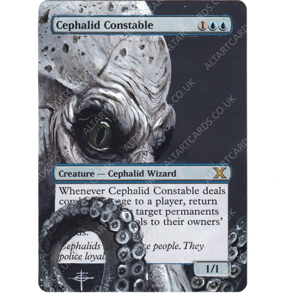 Altered Art - Cephalid Constable