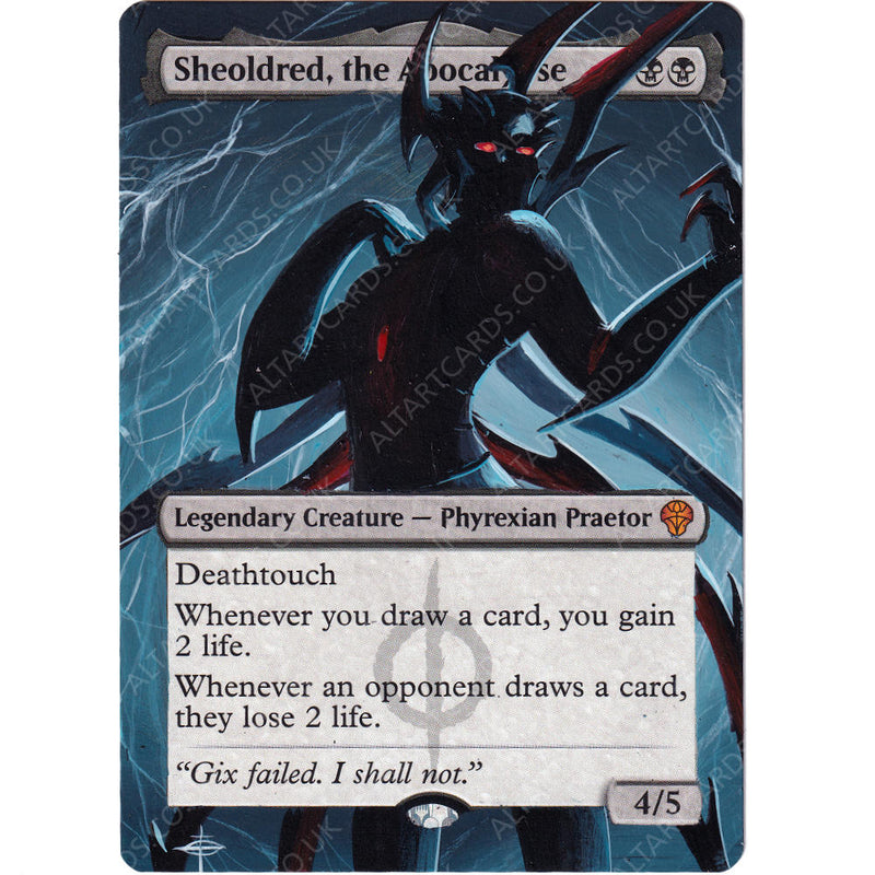 Altered Art - Sheoldred, the Apocalypse