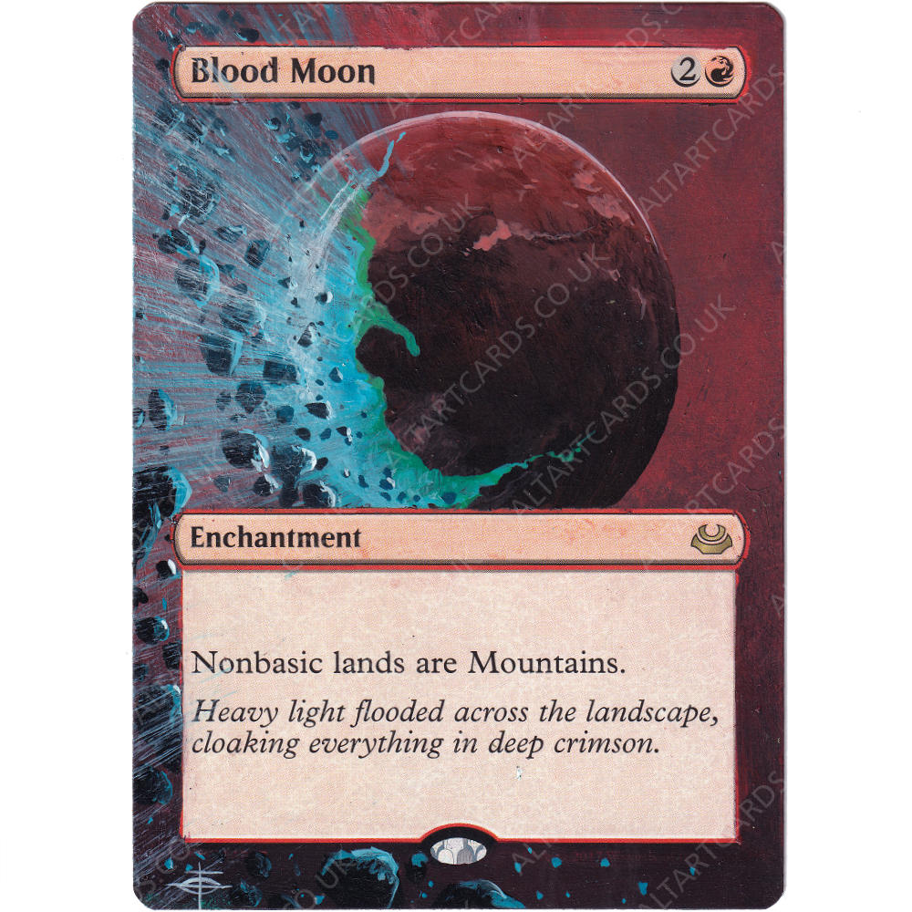 Altered Art - Blood Moon