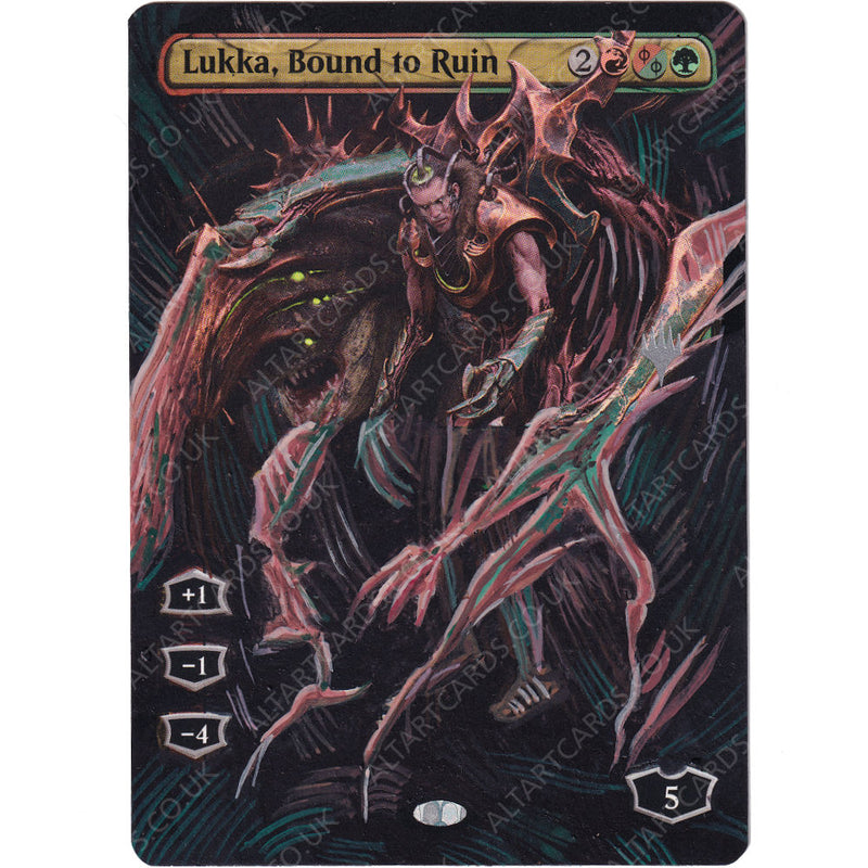 Altered Art - Lukka, Bound to Ruin