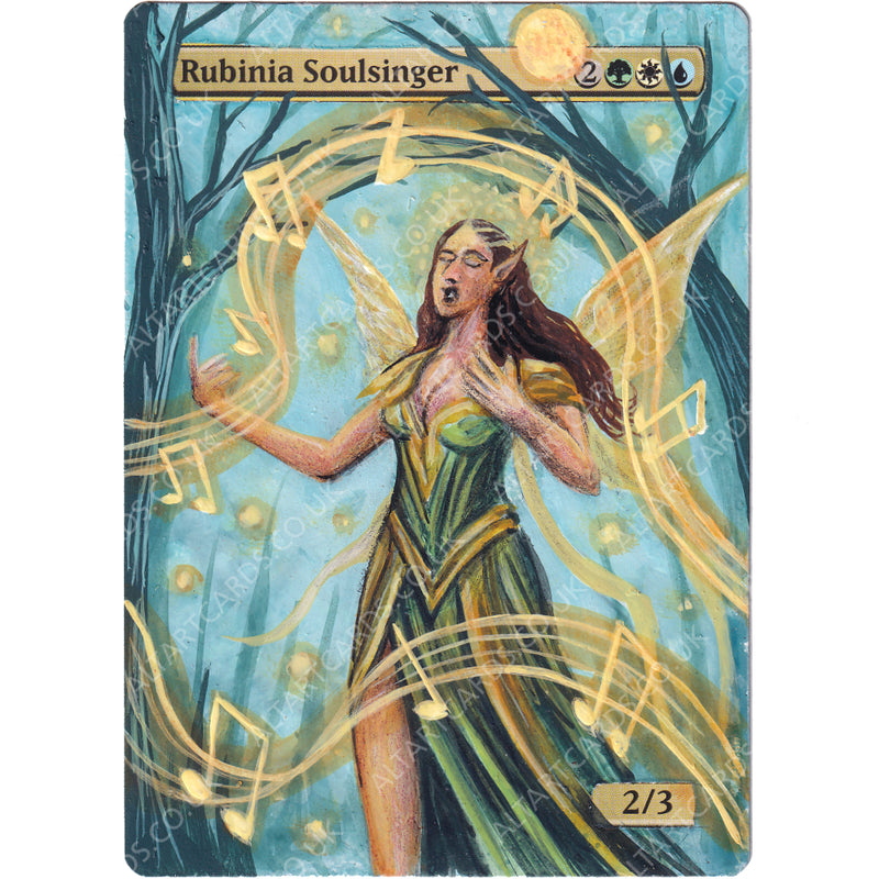 Altered Art - Rubinia Soulsinger