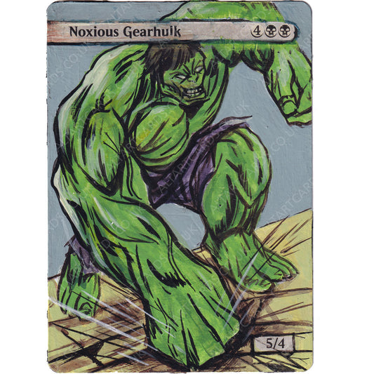 Altered Art - Noxious Gearhulk