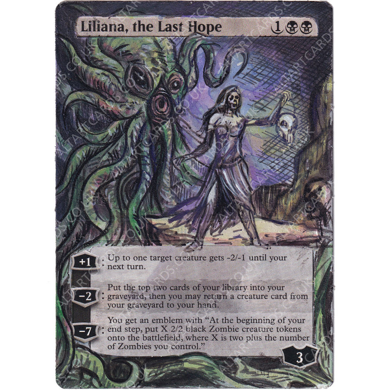 Altered Art - Liliana, the Last Hope