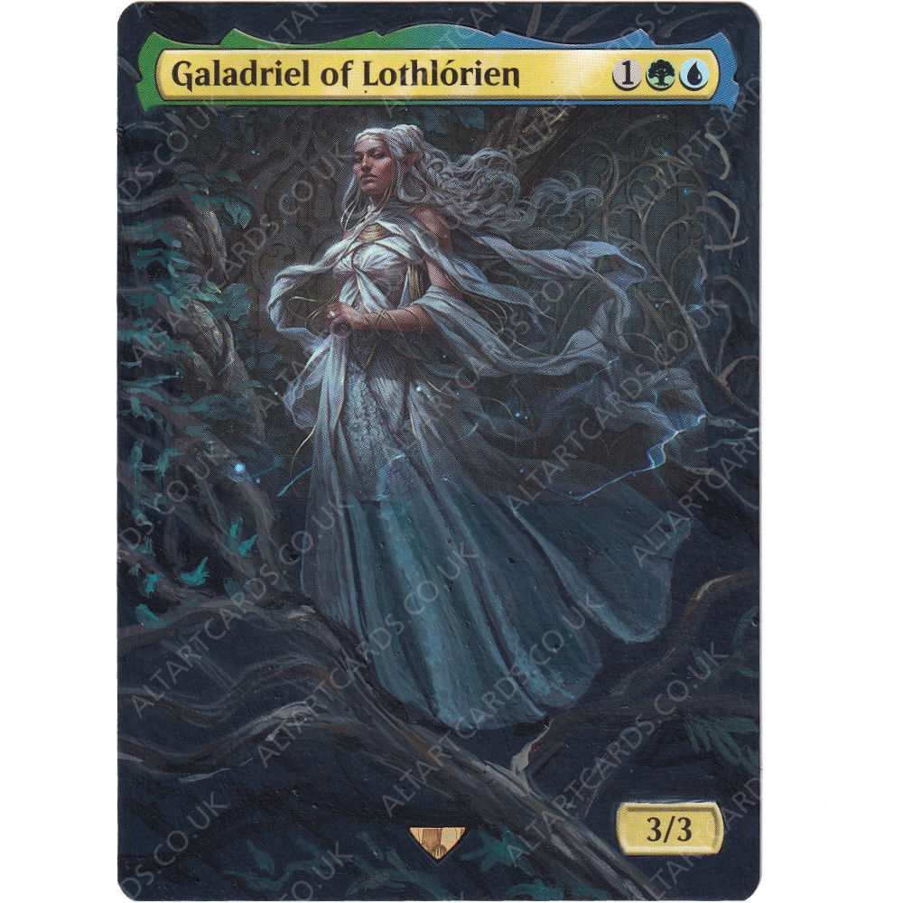 Altered Art - Galadriel of Lothlorien