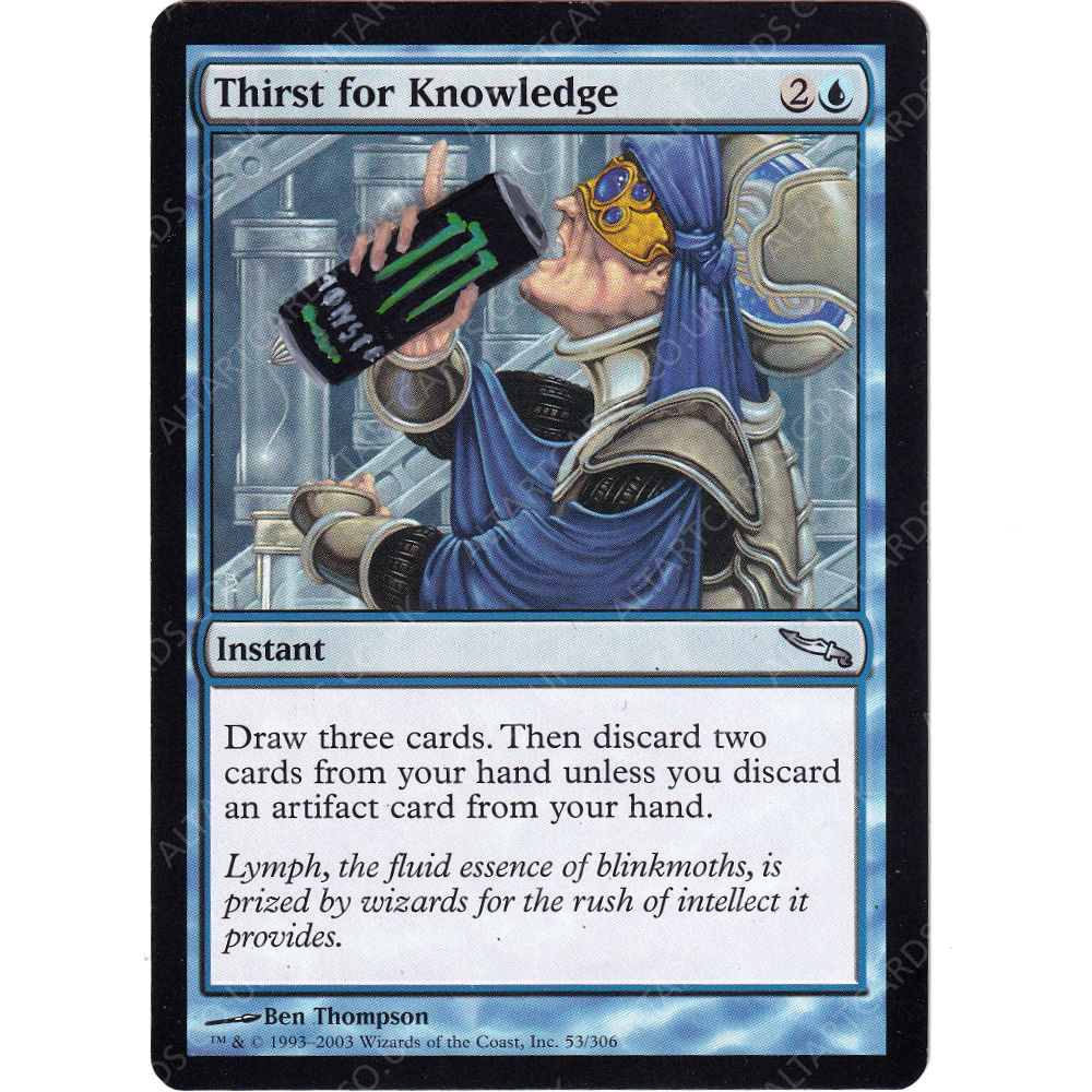 Altered Art - Thirst for Knowledge