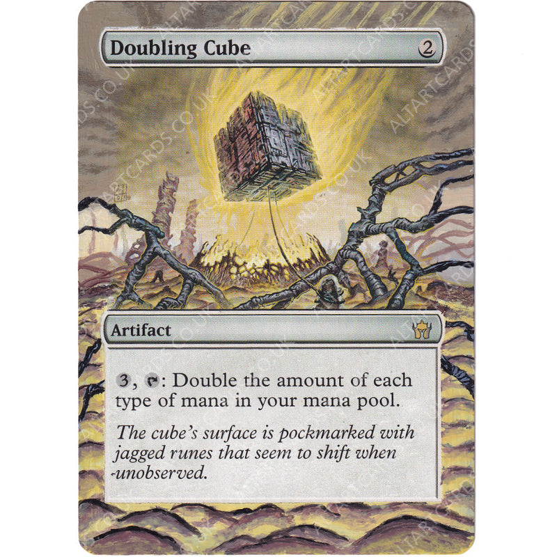 Altered Art - Doubling Cube