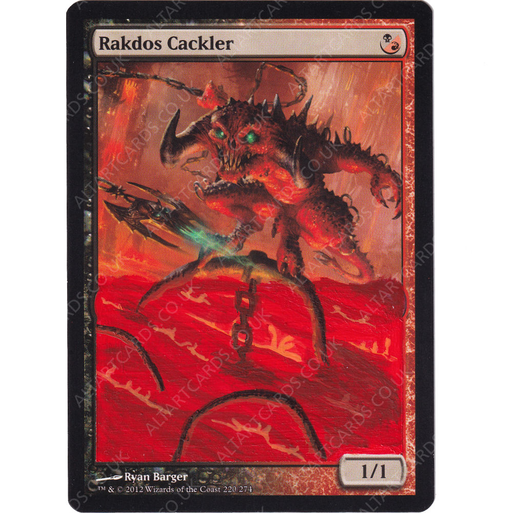 Altered Art - Rakdos Cackler