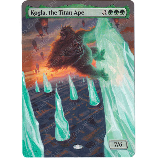 Altered Art - Kogla, the Titan Ape