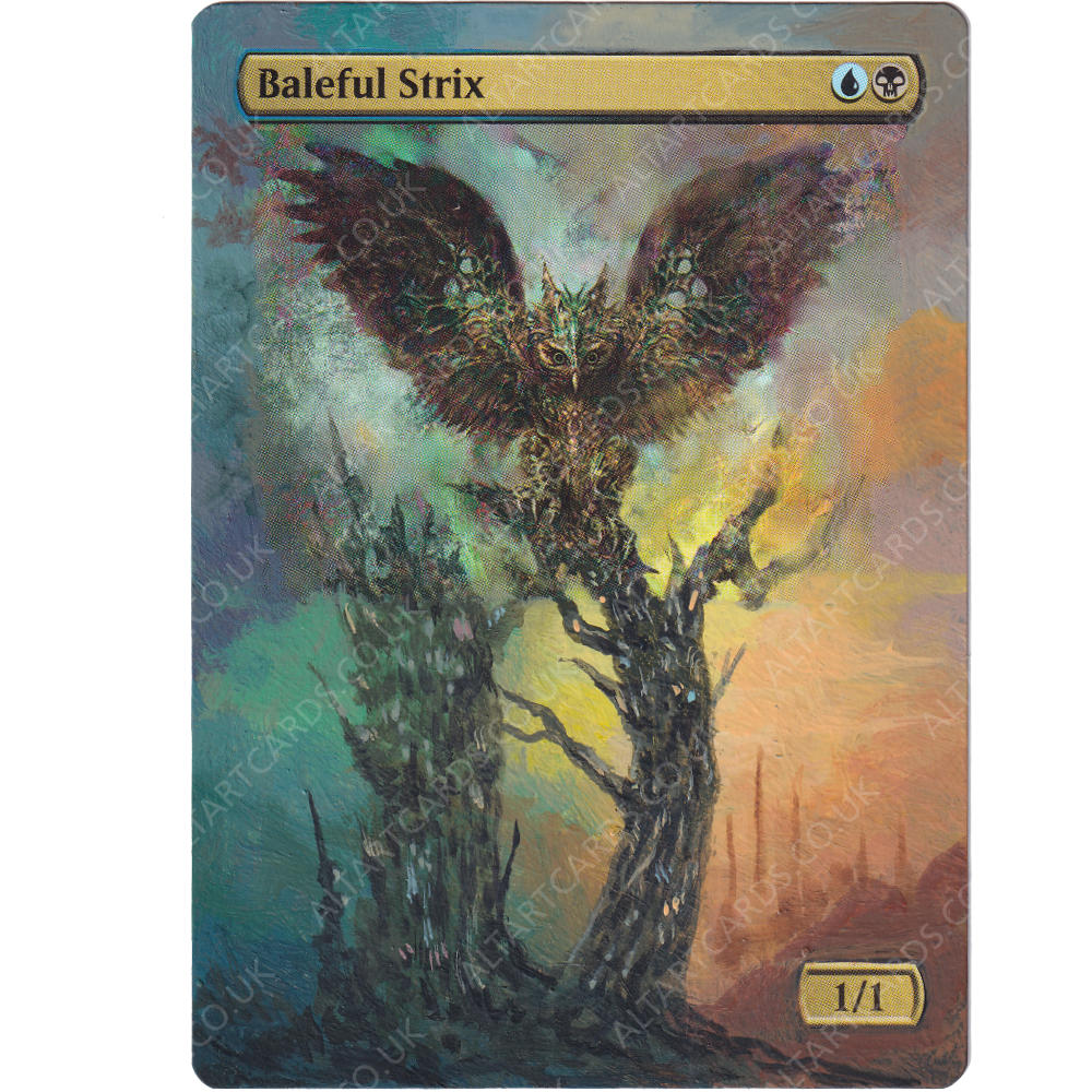 Altered Art - Baleful Strix