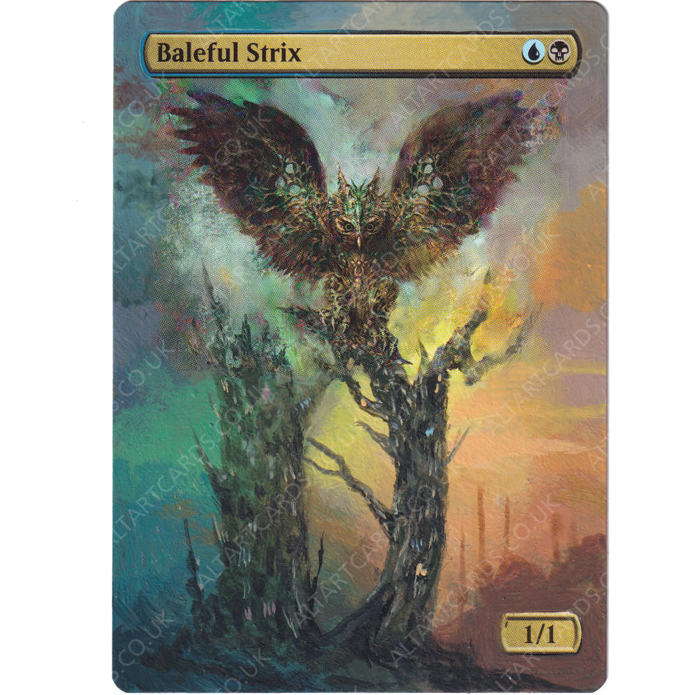 Altered Art - Baleful Strix