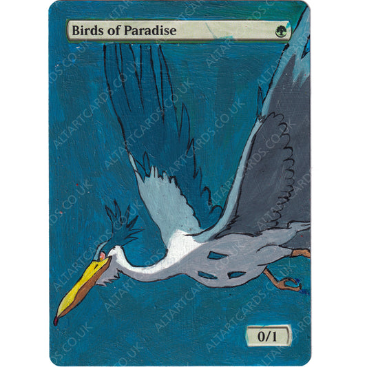 Altered Art - Birds of Paradise